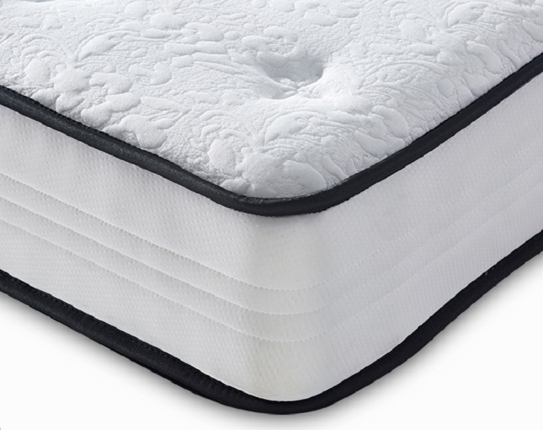 Queen Size Mattress 10 Inch Gel Memory Foam Mattress with Individual Pocket Springs, Hybrid Mattress in a Box for Pressure Relief
