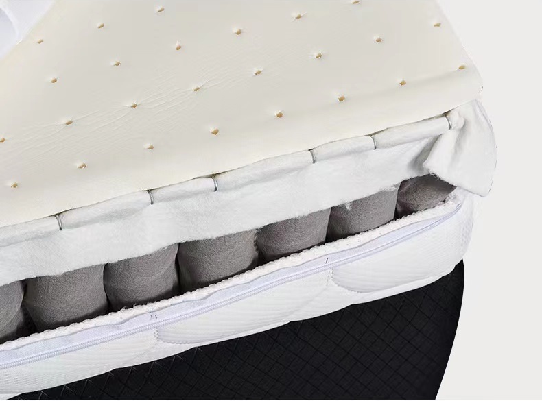 Queen Size Mattress 10 Inch Gel Memory Foam Mattress with Individual Pocket Springs, Hybrid Mattress in a Box for Pressure Relief