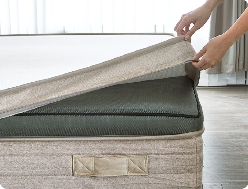Queen Size Mattress 10 Inch Gel Memory Foam Mattress with Individual Pocket Springs, Hybrid Mattress in a Box for Pressure Relief