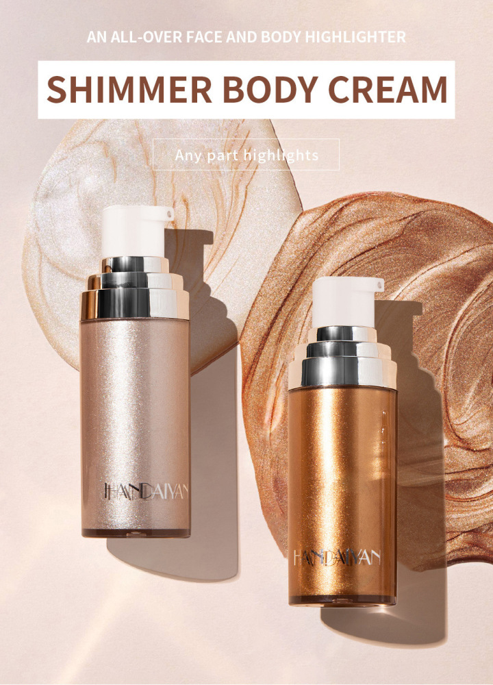 Highlight Summer Beach Sexy Whole Body Brightening Body Brightening Liquid Emulsion