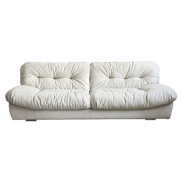 Ligne Roset Cloudy Sofa Sofa Bed Twin Memory Foam Sofa Couch Modern Sofa Lauren Down-Filled Oversized Loveseat Sofa Simple combination living room corner lamb fleece fabric sofa