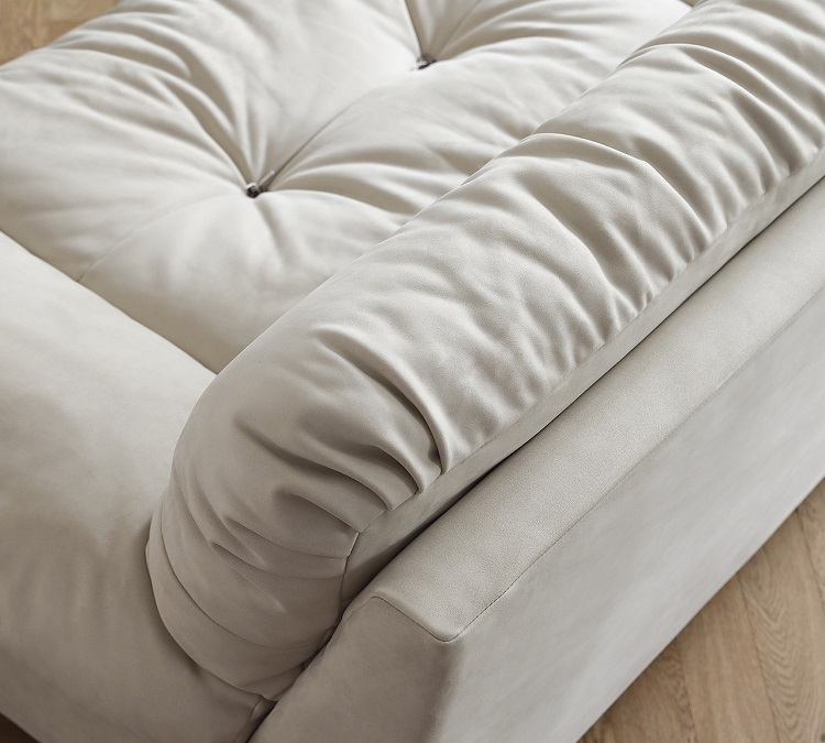 Ligne Roset Cloudy Sofa Sofa Bed Twin Memory Foam Sofa Couch Modern Sofa Lauren Down-Filled Oversized Loveseat Sofa Simple combination living room corner lamb fleece fabric sofa