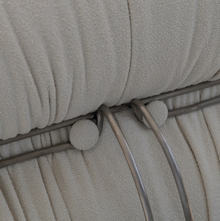 Ligne Roset Ploum Sofa Sofa Bed Twin Memory Foam Sofa Couch Modern Sofa Lauren Down-Filled Oversized Loveseat Sofa Simple special-shaped combination living room corner lamb fleece fabric sofa