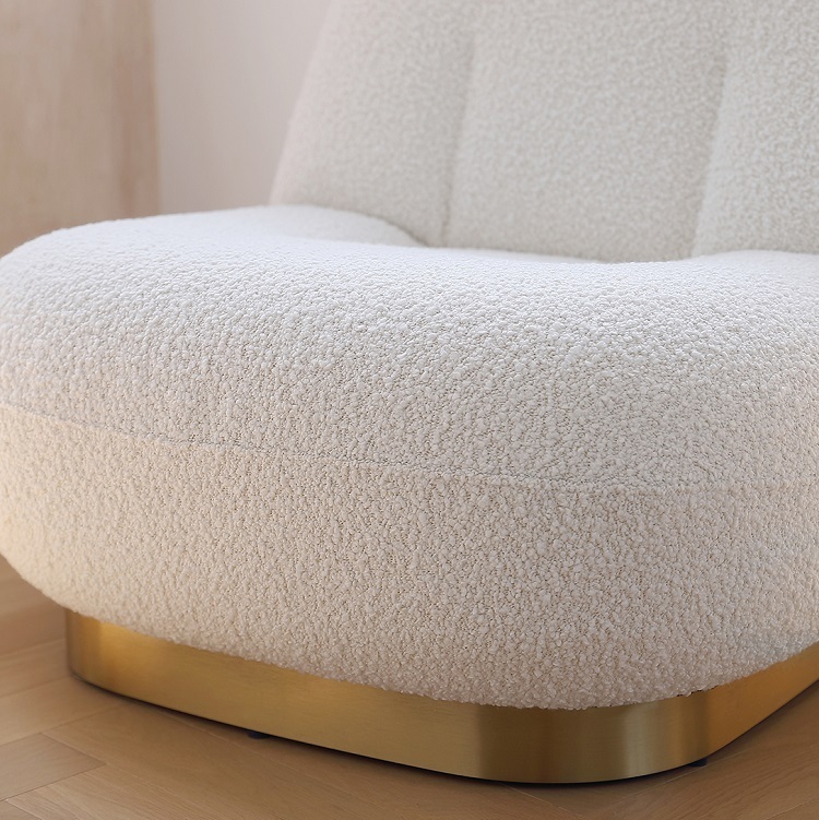 Ligne Roset Ploum Sofa Sofa Bed Twin Memory Foam Sofa Couch Modern Sofa Lauren Down-Filled Oversized Loveseat Sofa Simple special-shaped combination living room corner lamb fleece fabric sofa
