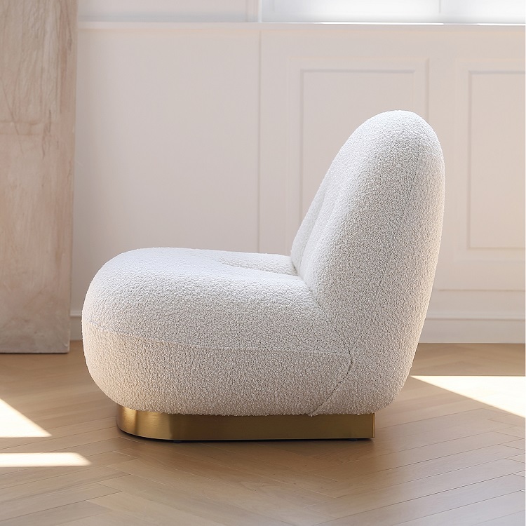 Ligne Roset Ploum Sofa Sofa Bed Twin Memory Foam Sofa Couch Modern Sofa Lauren Down-Filled Oversized Loveseat Sofa Simple special-shaped combination living room corner lamb fleece fabric sofa