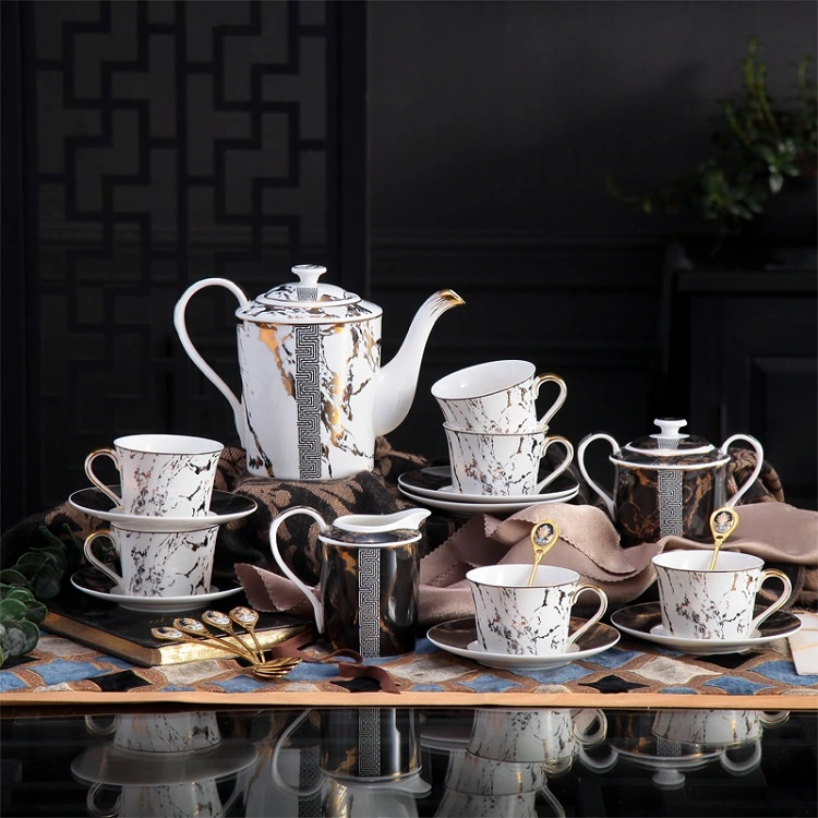 British afternoon tea cup set