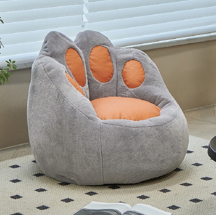 Cat's paw lazy sofa home cute girl bean bag creative bedroom balcony single chair