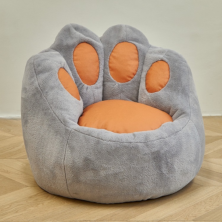 Cat's paw lazy sofa home cute girl bean bag creative bedroom balcony single chair