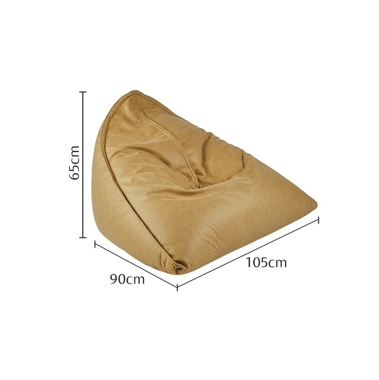 Nordic balcony lazy sofa living room tatami bean bag technology cloth bedroom single lounge chair