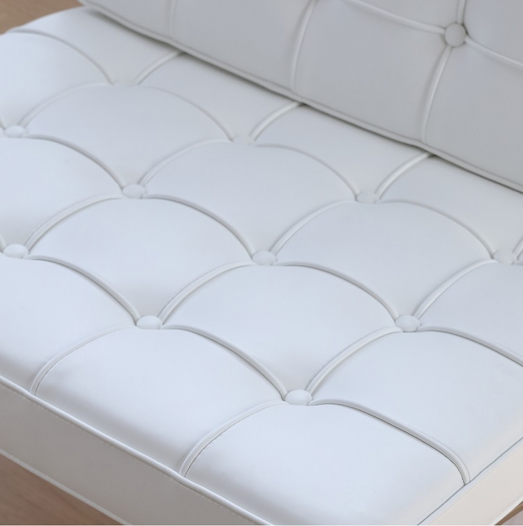 Barcelona Italian single sofa chair designer home living room leisure technology leather lounger