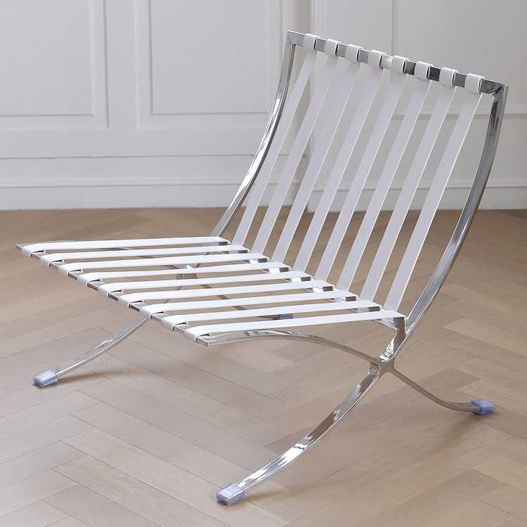 Barcelona Italian single sofa chair designer home living room leisure technology leather lounger