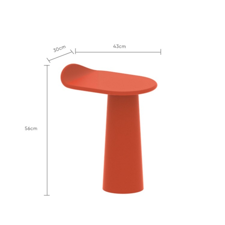 Flower wheel side table, Nordic modern simple home living room, small apartment, light luxury creative coffee table corner table