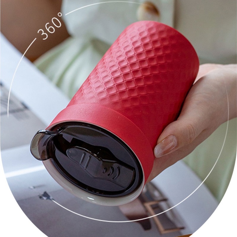 Mug Ceramic double glaze thermos cup portable simple casual water cup tea office gifts
