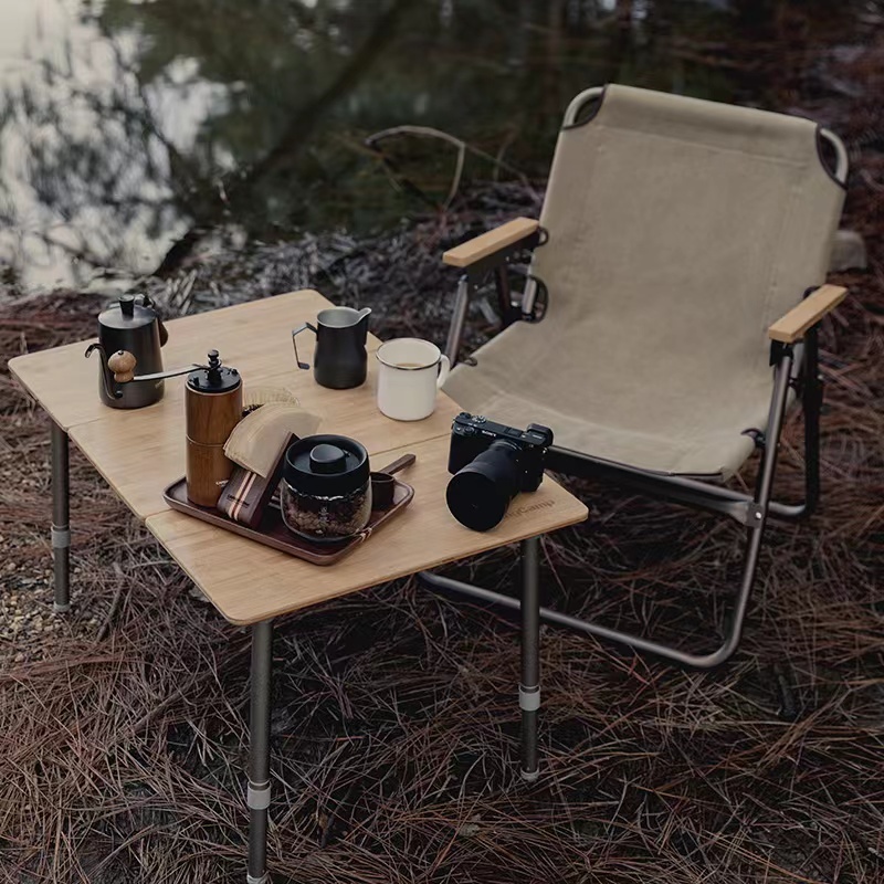 Outdoor ultra-light aluminum alloy folding chair folding stool portable camping chair Kermit chair