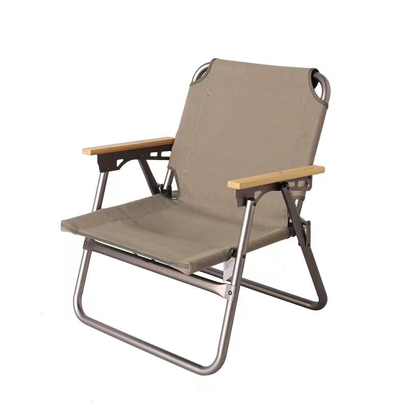 Outdoor ultra-light aluminum alloy folding chair folding stool portable camping chair Kermit chair