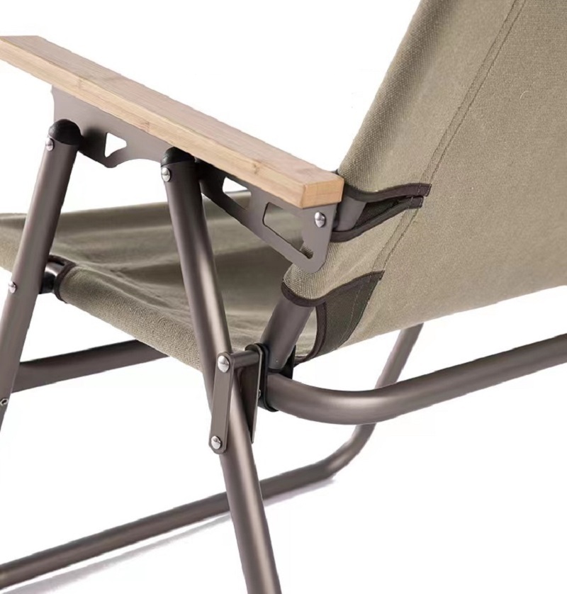 Outdoor ultra-light aluminum alloy folding chair folding stool portable camping chair Kermit chair