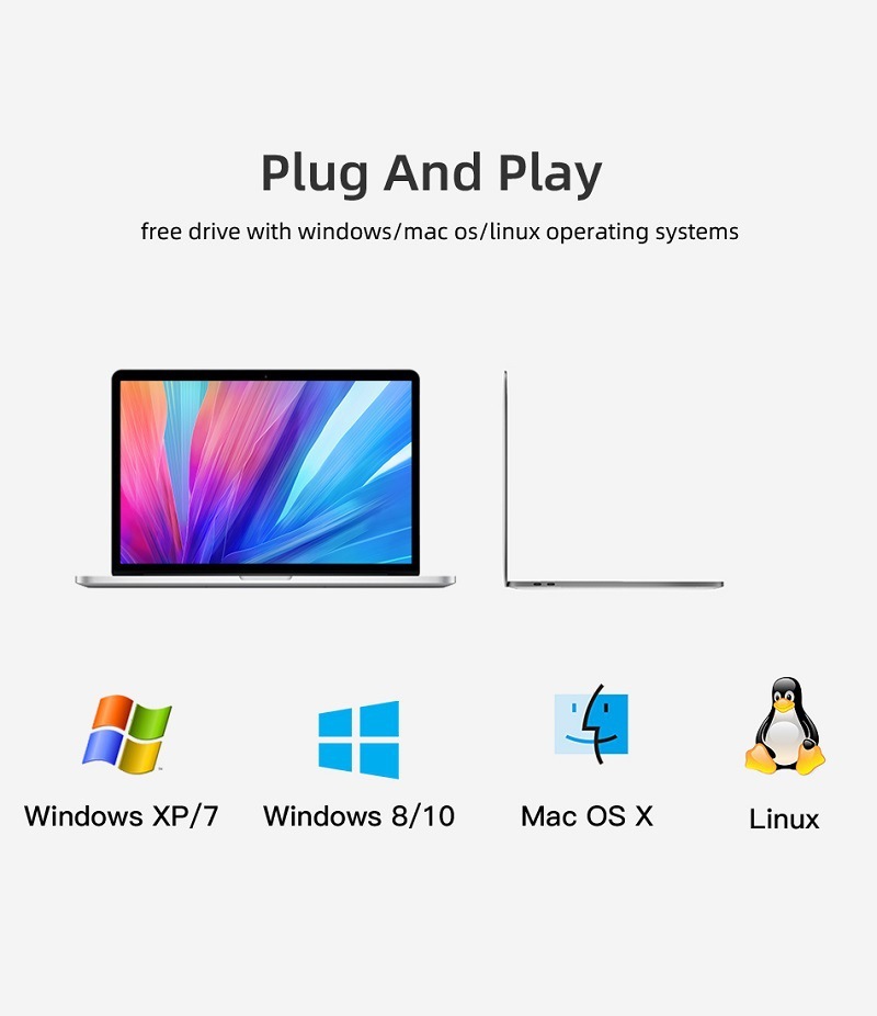 4 Port USB 2.0 Data Hub with Individual LED lit Power Switches [Charging NOT Supported] for Mac & PC (HB-UMLS)