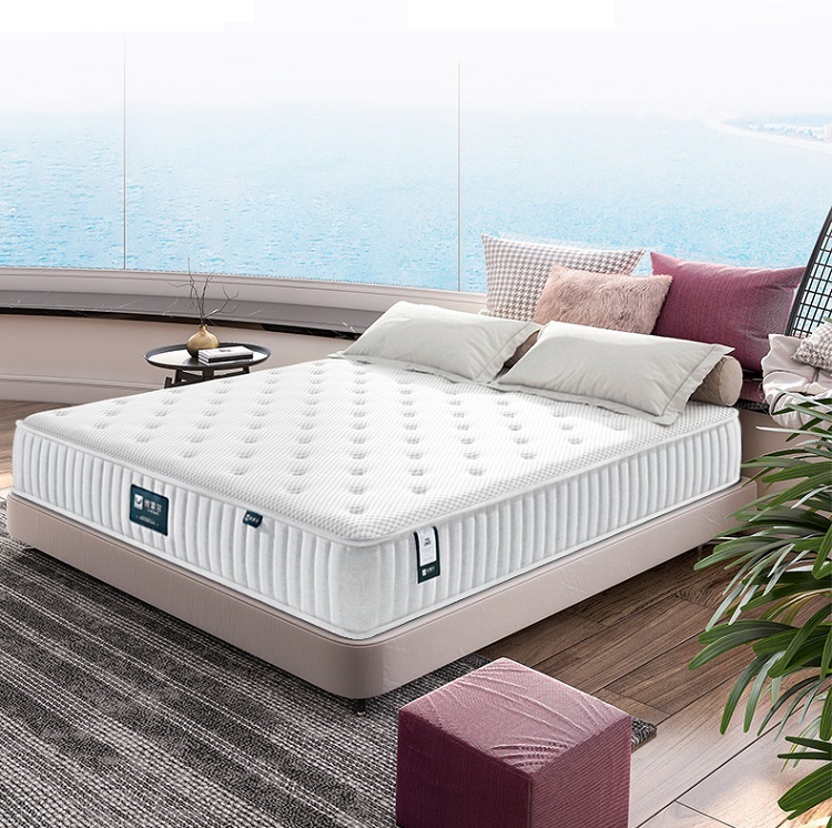 High End 7 Star Hotel Traret latex compression roll mattress ice silk fabric high-end hotel household mattress 1 .8m
