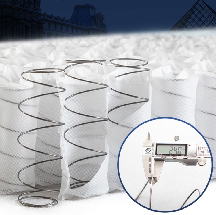 High End 7 Star Hotel Traret latex compression roll mattress ice silk fabric high-end hotel household mattress 1 .8m