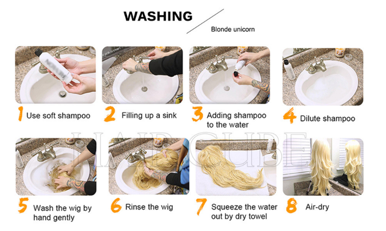 Wig Women's long curly hair silver gray middle parted medium long wavy curly hair suitable for all occasions