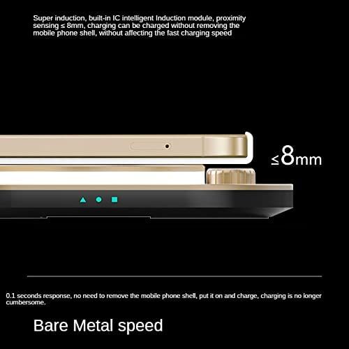 WGNHM Modern Led Office Desk Lamp Wireless Charger Lamp 15w Fast 3 In 1 Wireless Charging for Phone Watch Earphone