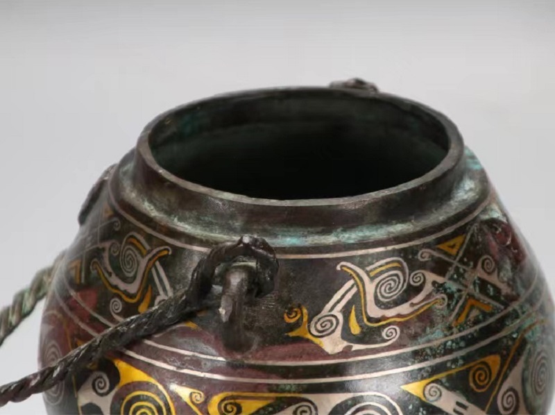 Savakoo Imitation Chinese Western Zhou bronze teapot