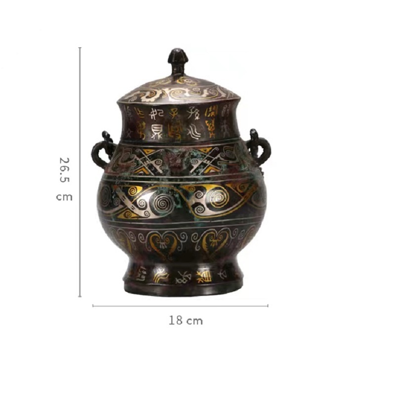Savakoo Imitation Chinese Western Zhou bronze teapot