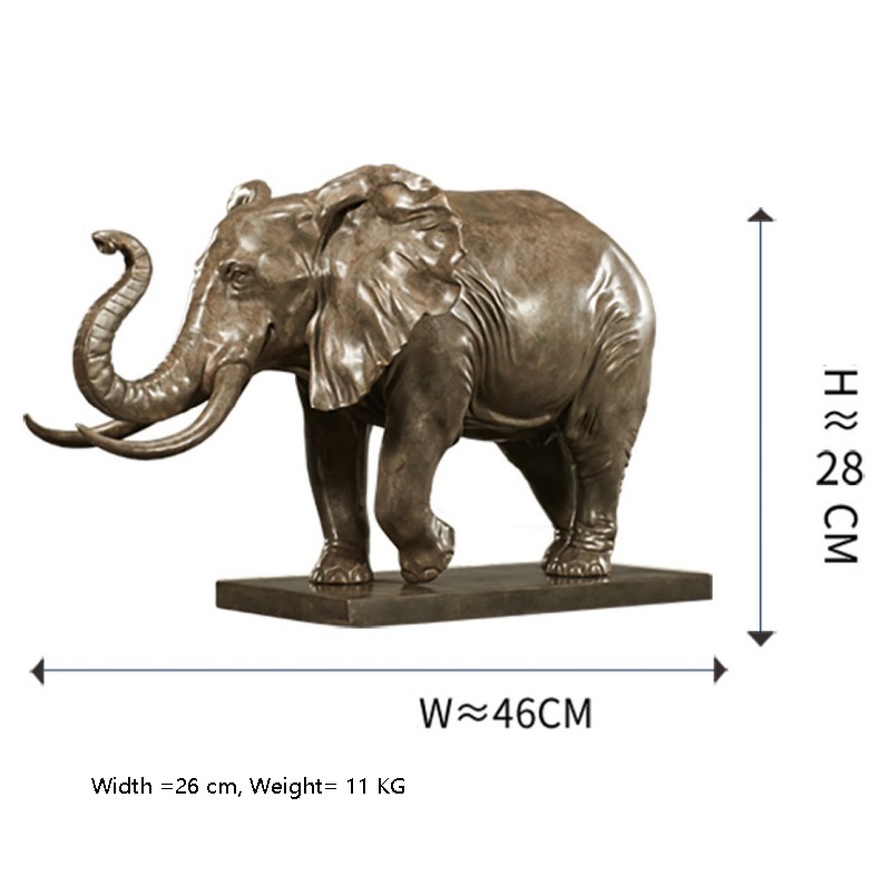 Savakoo Bronze elephant sculpture,meeting room artwork