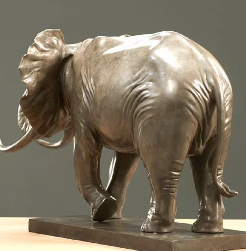 Savakoo Bronze elephant sculpture,meeting room artwork
