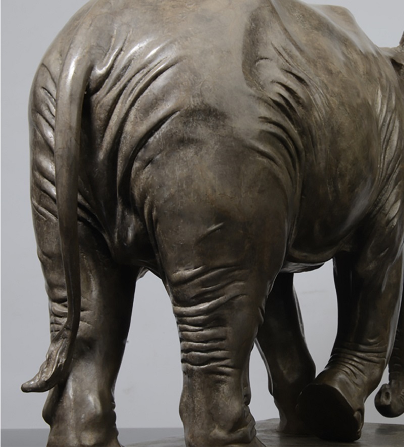 Savakoo Bronze elephant sculpture,meeting room artwork