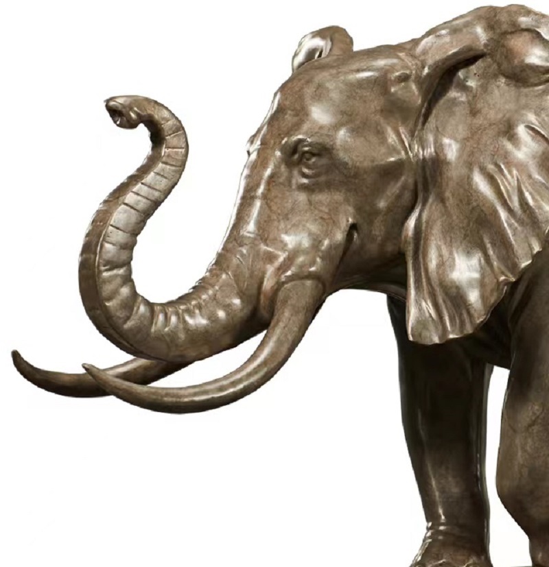 Savakoo Bronze elephant sculpture,meeting room artwork