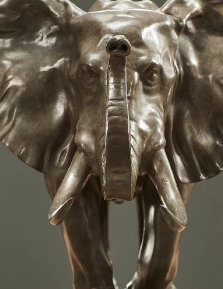 Savakoo Bronze elephant sculpture,meeting room artwork
