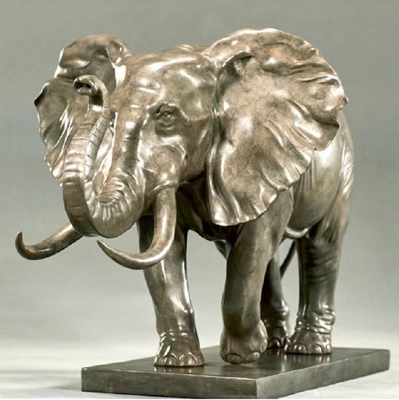 Savakoo Bronze elephant sculpture,meeting room artwork