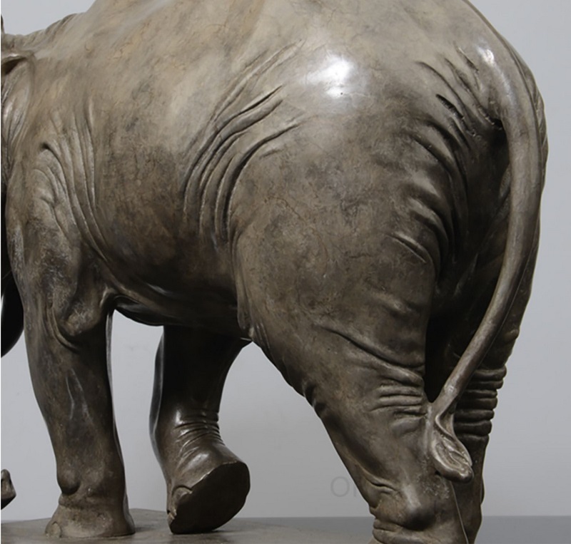 Savakoo Bronze elephant sculpture,meeting room artwork