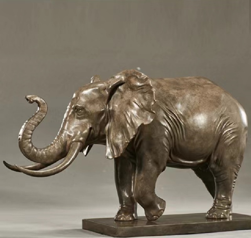 Savakoo Bronze elephant sculpture,meeting room artwork