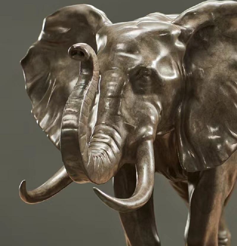 Savakoo Bronze elephant sculpture,meeting room artwork