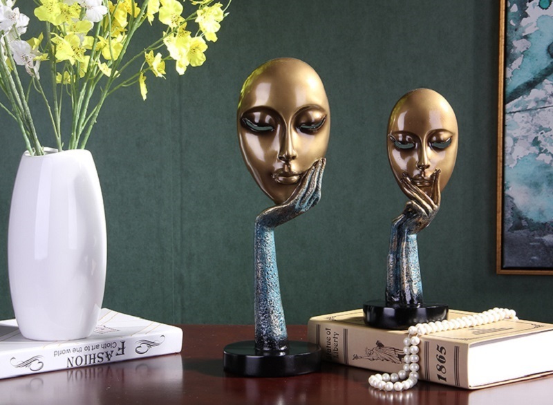 Savakoo Resin Venetian mask
