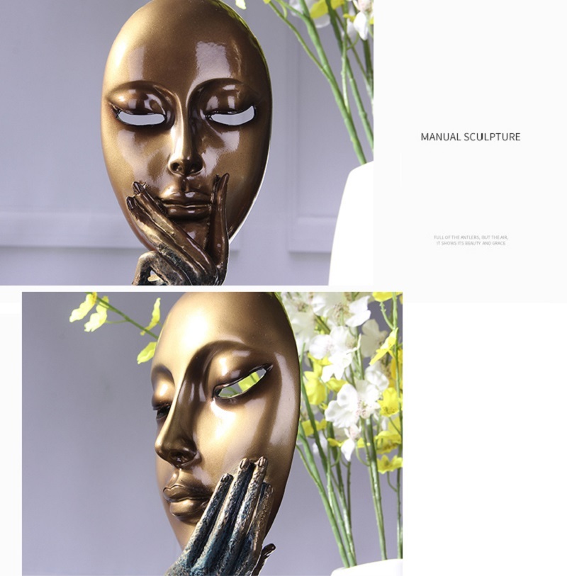 Savakoo Resin Venetian mask