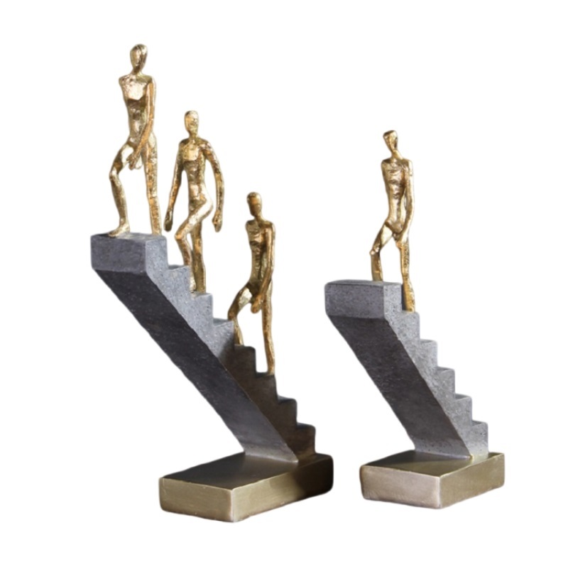 Savakoo-Resin sculpture Climbing,Creative meeting room decor