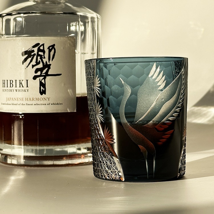 Savakoo Hand-engraved crystal glasses,whiskey glasses