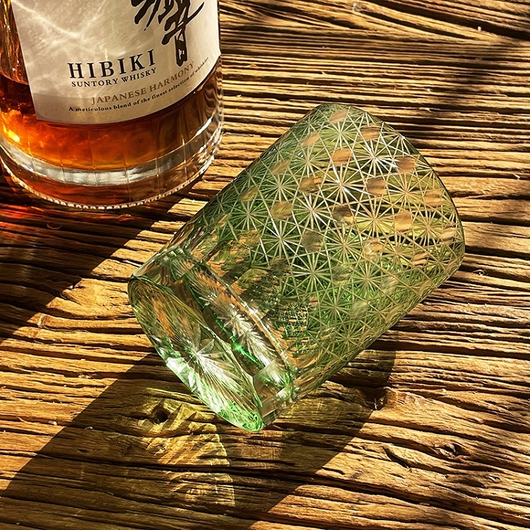 Savakoo Hand-engraved crystal glasses,whiskey glasses