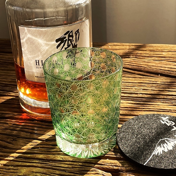 Savakoo Hand-engraved crystal glasses,whiskey glasses