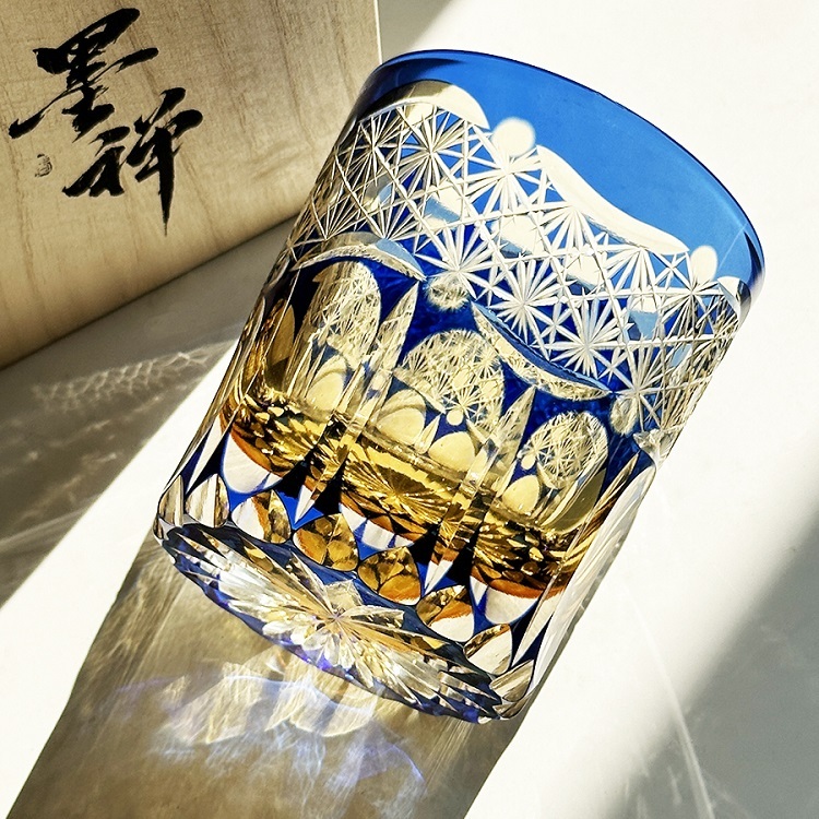 Savakoo Hand-engraved crystal glasses,whiskey glasses