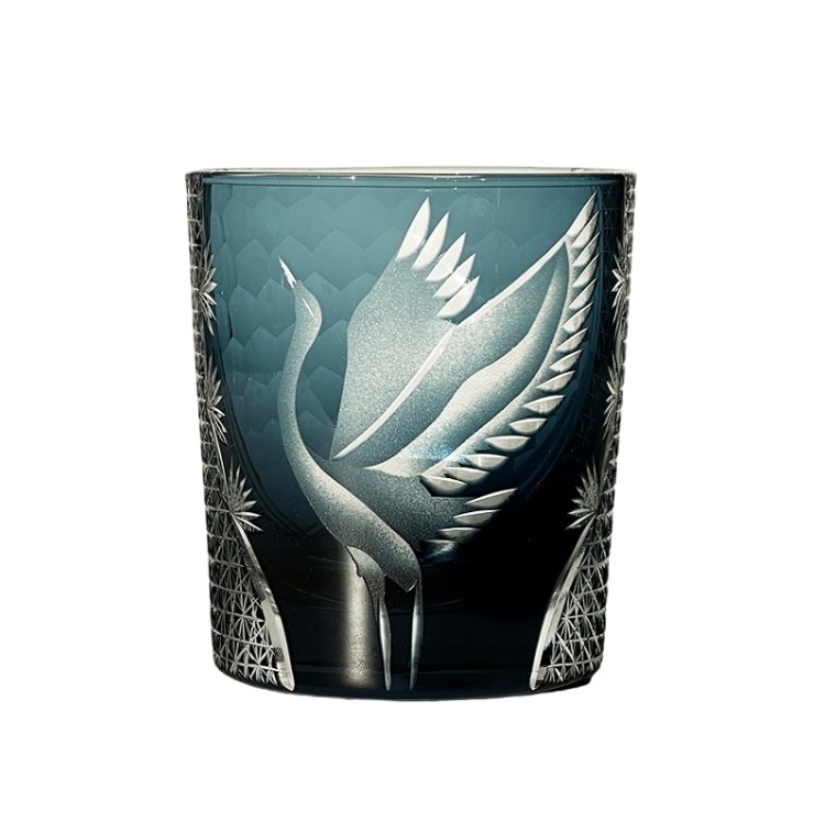 Savakoo Hand-engraved crystal glasses,whiskey glasses