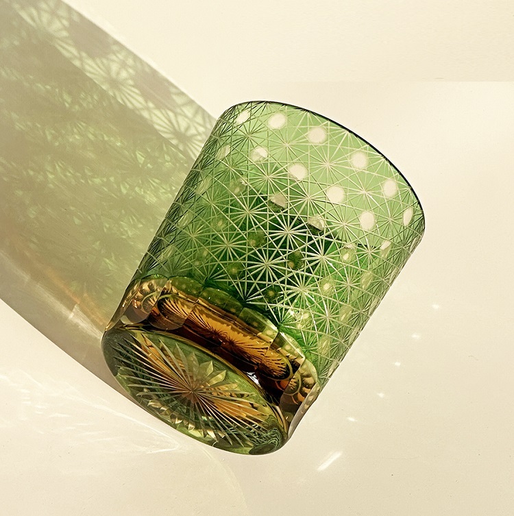 Savakoo Hand-engraved crystal glasses,whiskey glasses