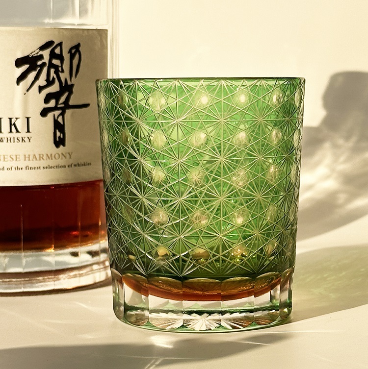 Savakoo Hand-engraved crystal glasses,whiskey glasses