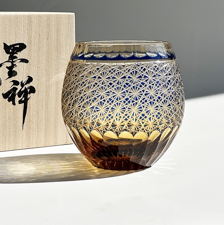 Savakoo Hand-engraved crystal glasses,whiskey glasses