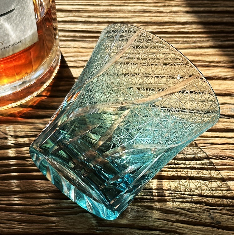Savakoo Hand-engraved crystal glasses,whiskey glasses