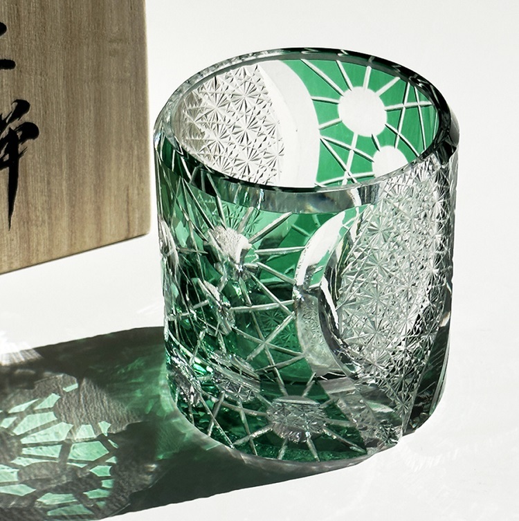Savakoo Hand-engraved crystal glasses,whiskey glasses