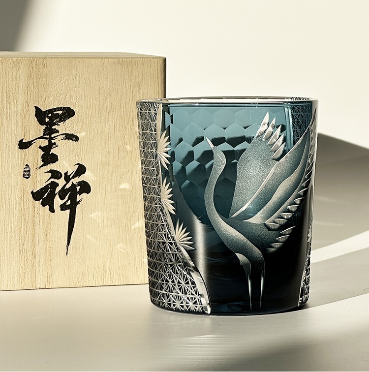 Savakoo Hand-engraved crystal glasses,whiskey glasses